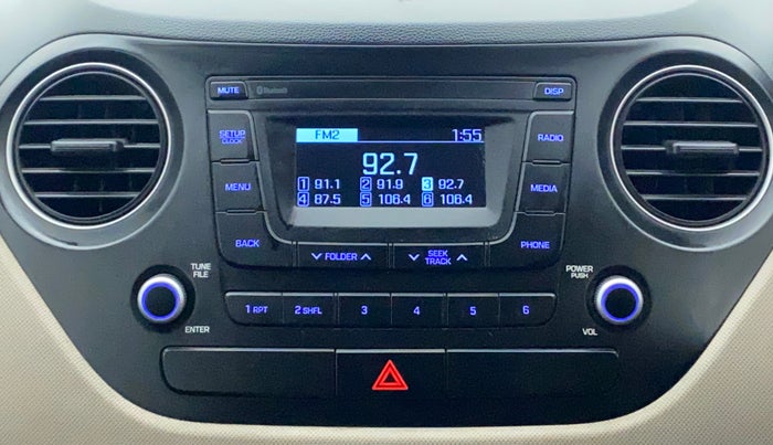 2019 Hyundai Grand i10 MAGNA 1.2 KAPPA VTVT, Petrol, Manual, 52,965 km, Infotainment System