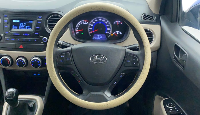 2019 Hyundai Grand i10 MAGNA 1.2 KAPPA VTVT, Petrol, Manual, 52,965 km, Steering Wheel Close Up
