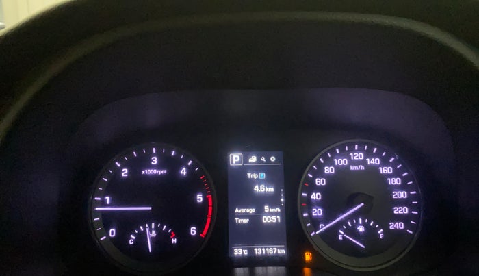 2017 Hyundai Tucson GLS 4WD AT DIESEL, Diesel, Automatic, 1,31,162 km, Odometer Image