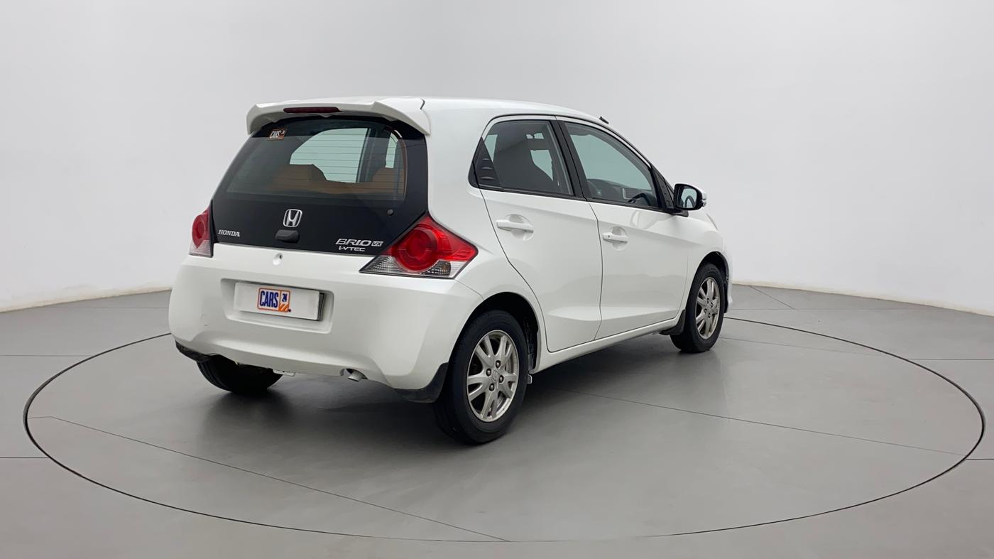 2017 Honda Brio VX AT, Petrol, Automatic, 66,545 km, Right Back Diagonal