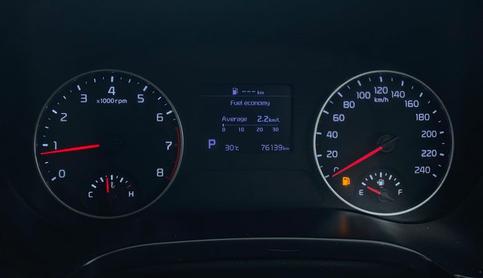 2019 KIA SELTOS HTX IVT 1.5 PETROL, Petrol, Automatic, 76,136 km, Odometer Image