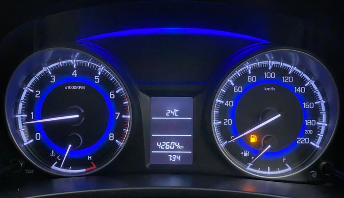 2018 Maruti Baleno DELTA PETROL 1.2, Petrol, Manual, 42,604 km, Odometer Image