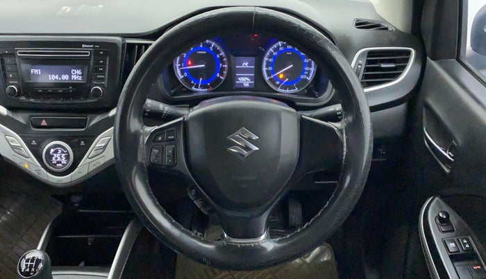 2018 Maruti Baleno DELTA PETROL 1.2, Petrol, Manual, 42,604 km, Steering Wheel Close Up