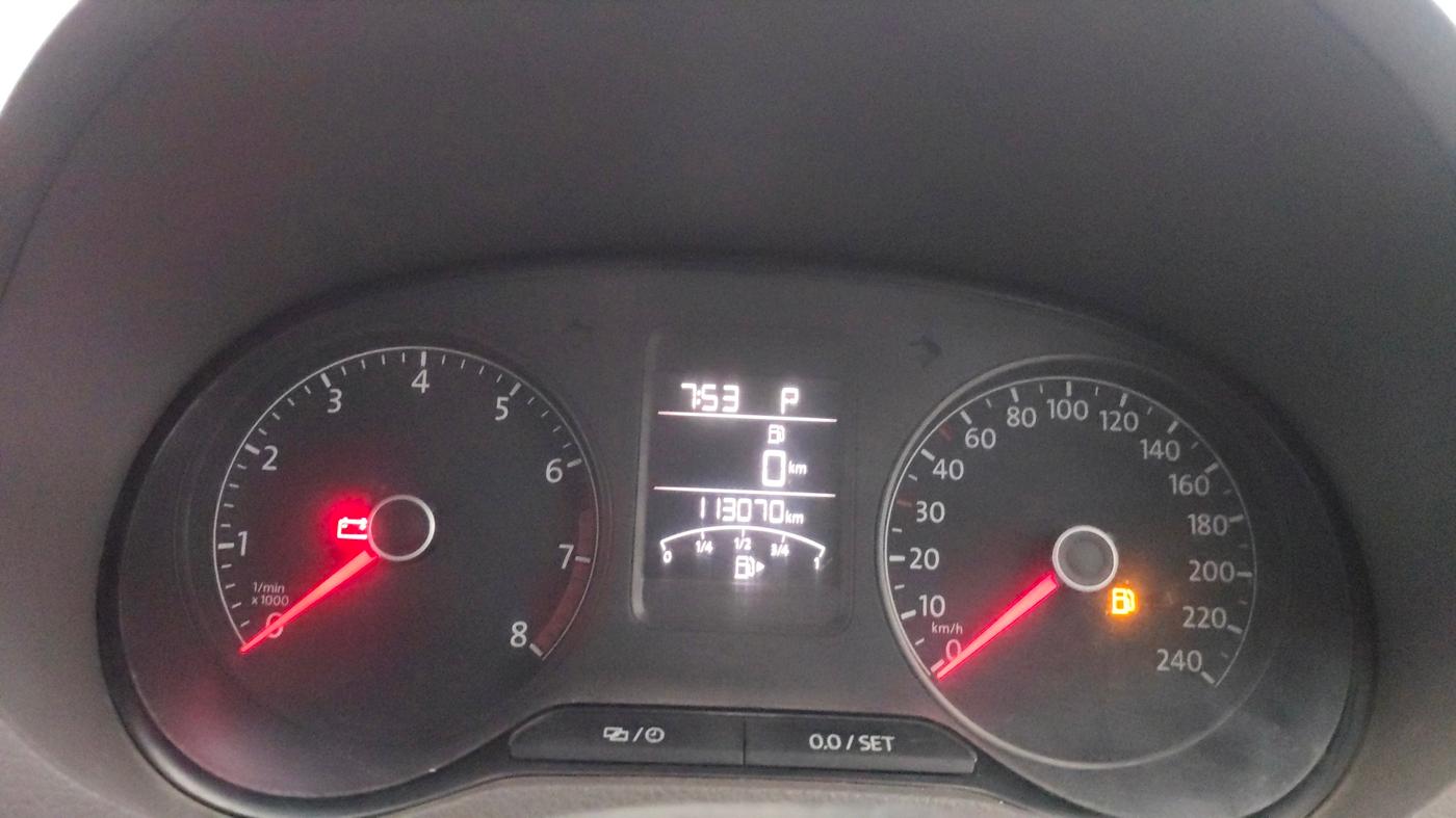 2017 Volkswagen Vento HIGHLINE PETROL AT, Petrol, Automatic, 1,13,139 km, Odometer Image
