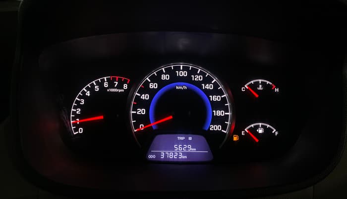 2017 Hyundai Grand i10 MAGNA 1.2 KAPPA VTVT, Petrol, Manual, 37,813 km, Odometer Image