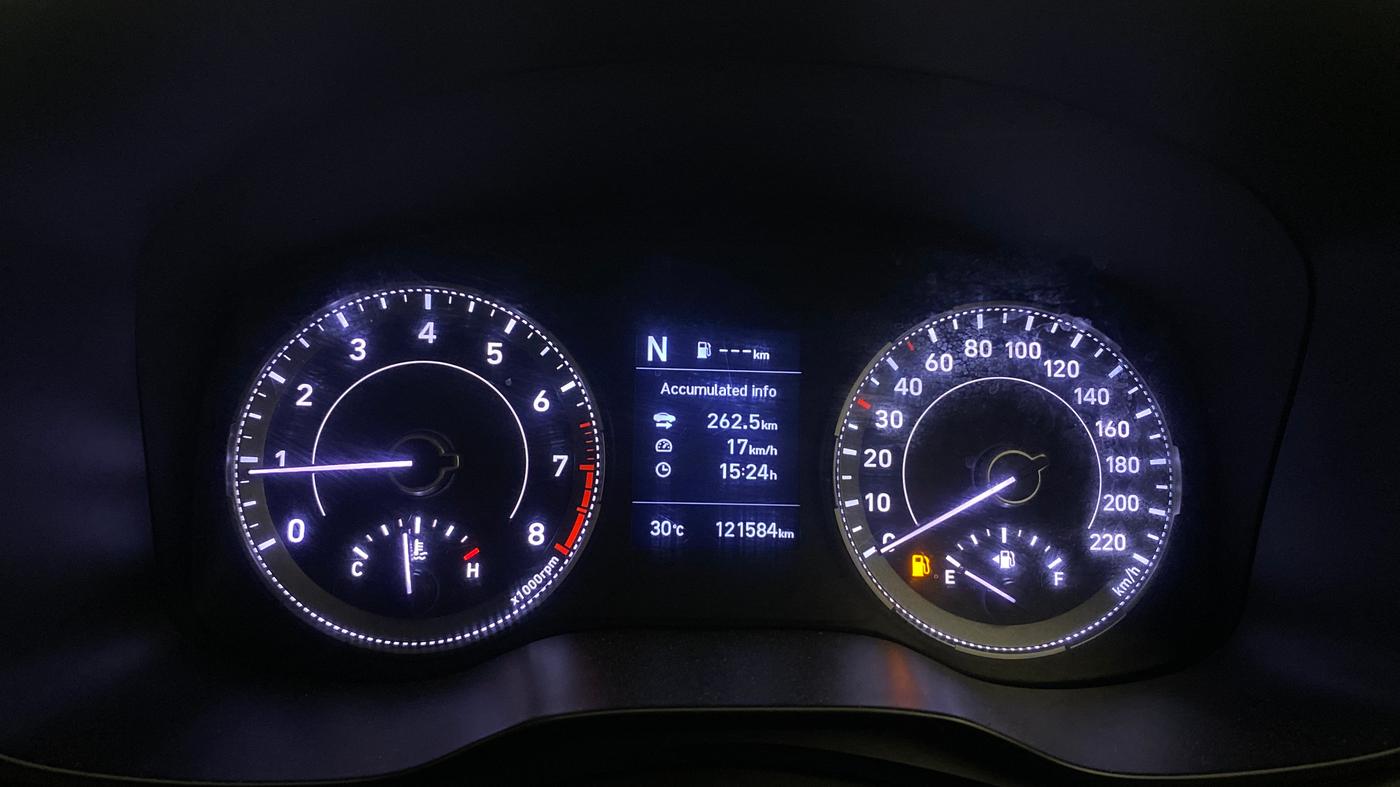 2021 Hyundai VENUE S 1.0 TURBO IMT, Petrol, Manual, 1,21,564 km, Odometer Image