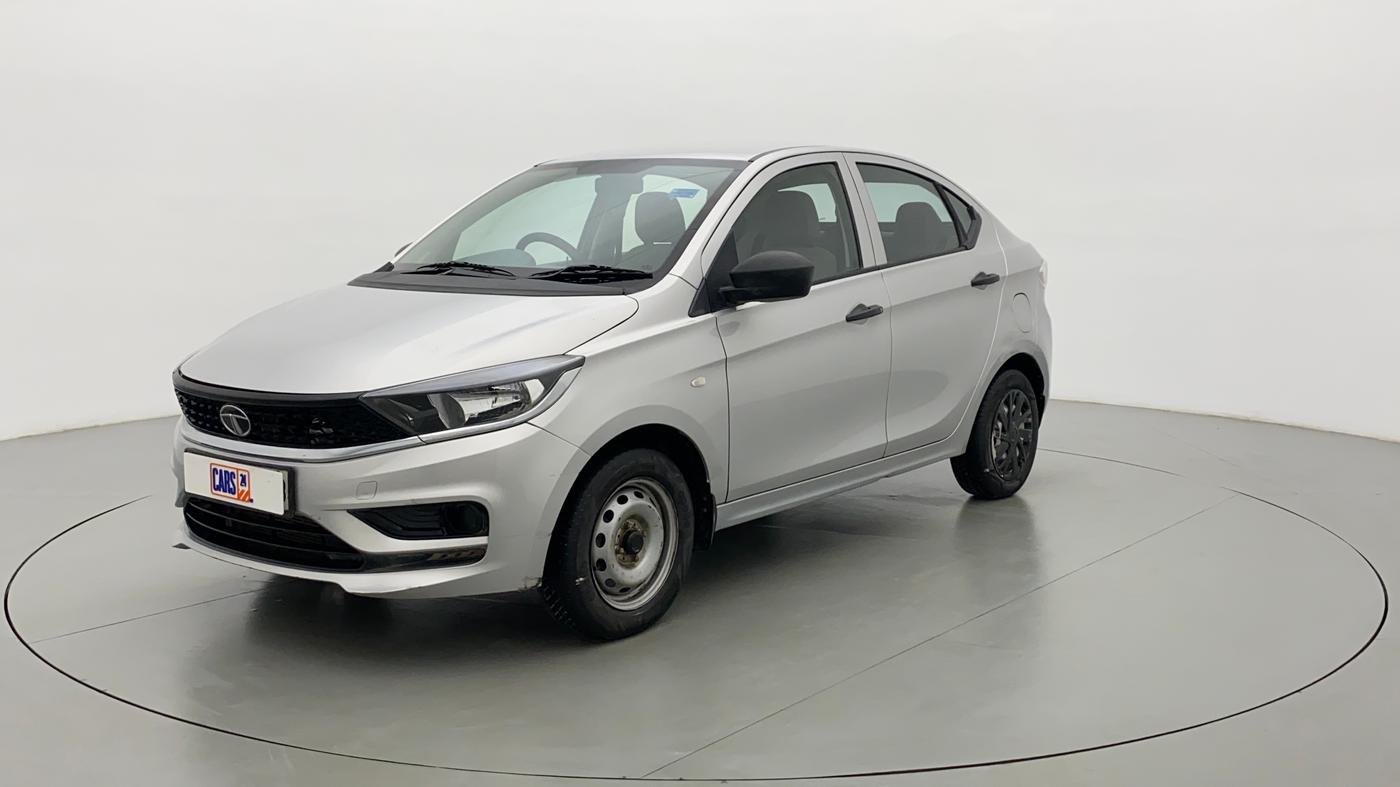 2021 Tata TIGOR Revotron XE, CNG, Manual, 39,845 km, Left Front Diagonal