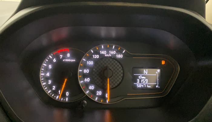 2020 Hyundai NEW SANTRO SPORTZ AMT, Petrol, Automatic, 58,471 km, Odometer Image
