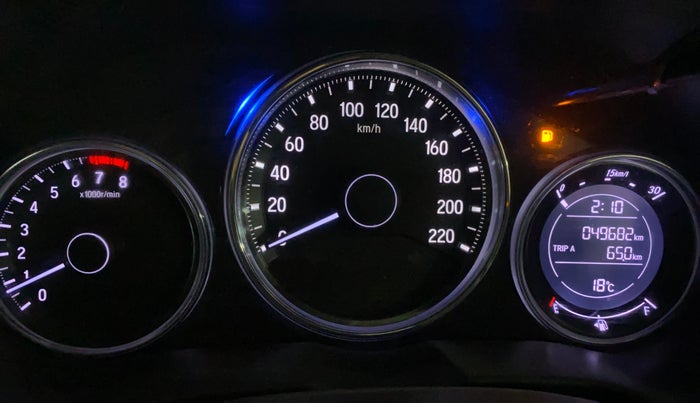 2019 Honda City 1.5L I-VTEC VX, Petrol, Manual, 49,670 km, Odometer Image