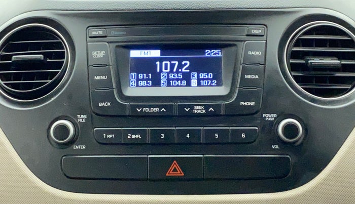 2018 Hyundai Grand i10 MAGNA 1.2 KAPPA VTVT, CNG, Manual, 56,874 km, Infotainment System