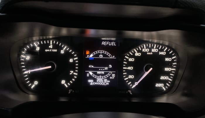 2023 Tata ALTROZ XE PLUS PETROL, Petrol, Manual, 20,497 km, Odometer Image