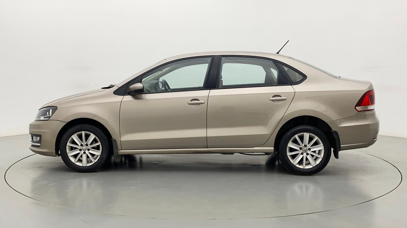 2016 Volkswagen Vento HIGHLINE PETROL AT, Petrol, Automatic, 80,842 km, Left Side