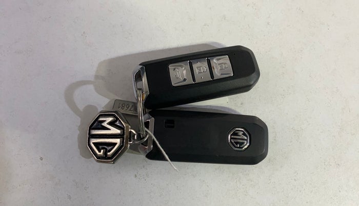 2019 MG HECTOR SHARP 1.5 DCT PETROL, Petrol, Automatic, 53,661 km, Key Close Up