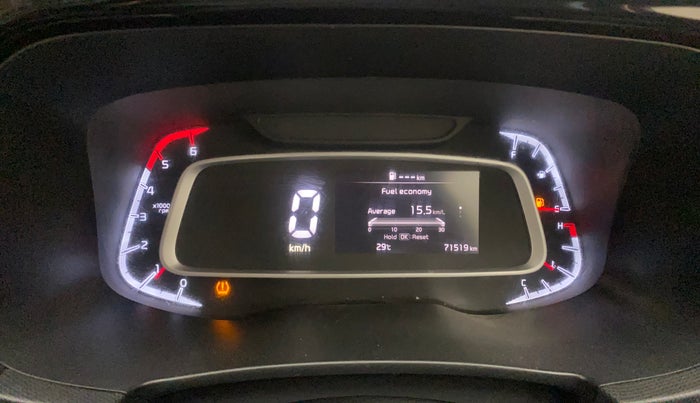 2022 KIA SONET HTX 1.5, Diesel, Manual, 71,490 km, Odometer Image