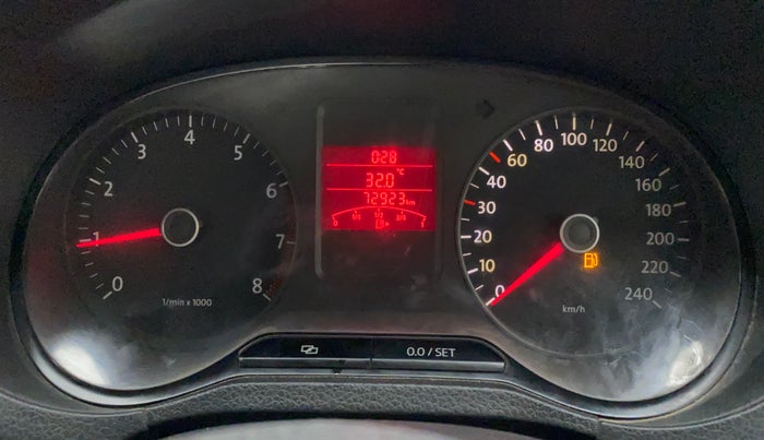 2011 Volkswagen Polo TRENDLINE 1.2L PETROL, Petrol, Manual, 73,338 km, Odometer Image