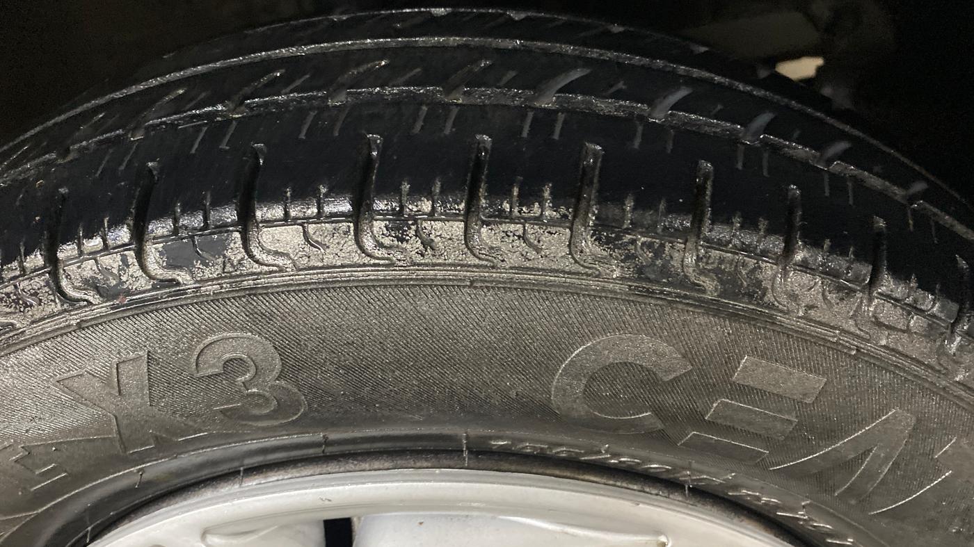 2020 Maruti New Wagon-R LXI CNG 1.0, CNG, Manual, 92,631 km, Right Front Tyre Tread