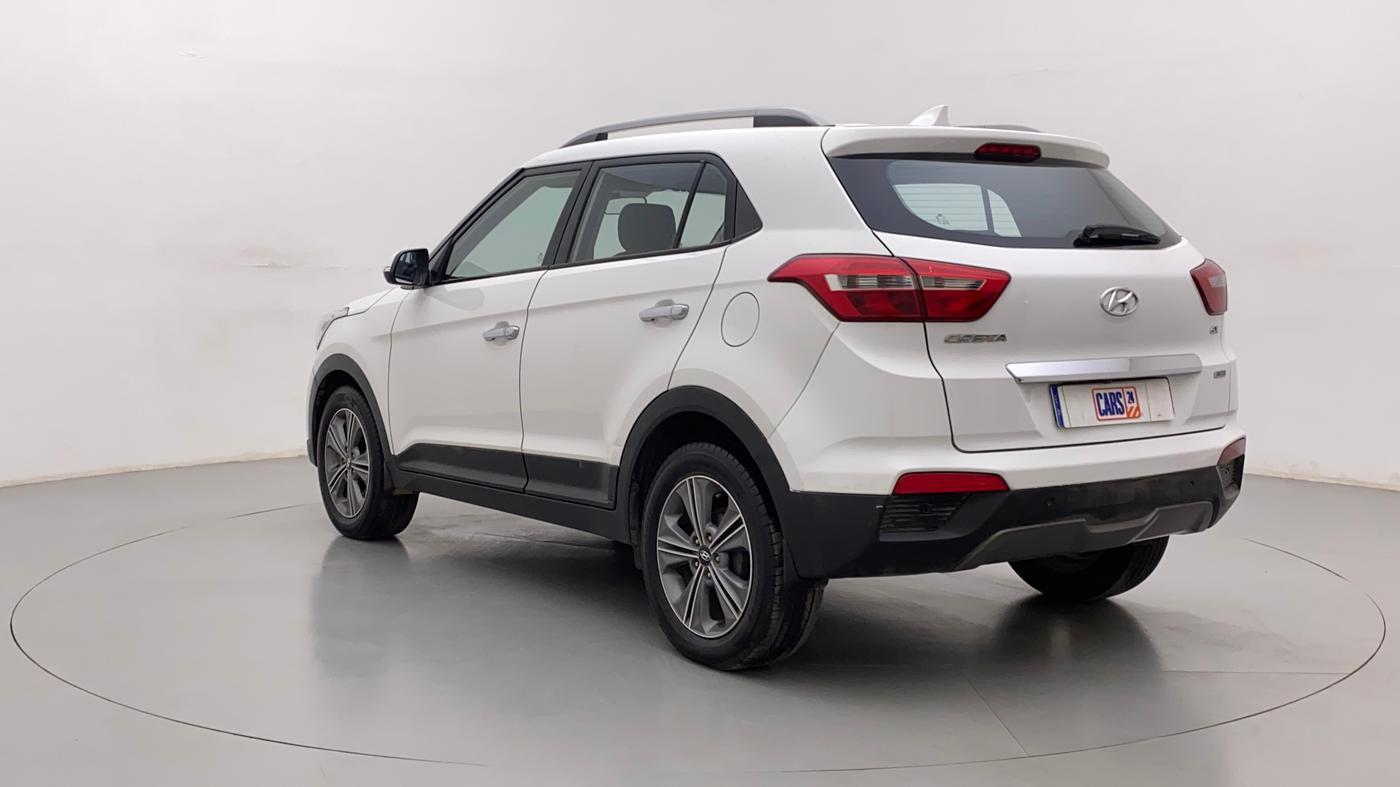2016 Hyundai Creta SX PLUS AT 1.6 DIESEL, Diesel, Automatic, 72,821 km, Left Back Diagonal