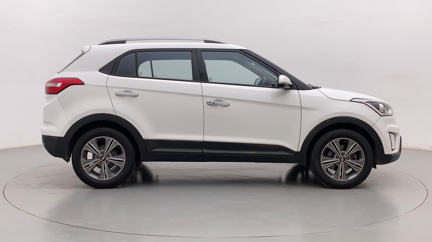 2016 Hyundai Creta SX PLUS AT 1.6 DIESEL, Diesel, Automatic, 72,821 km, Right Side View