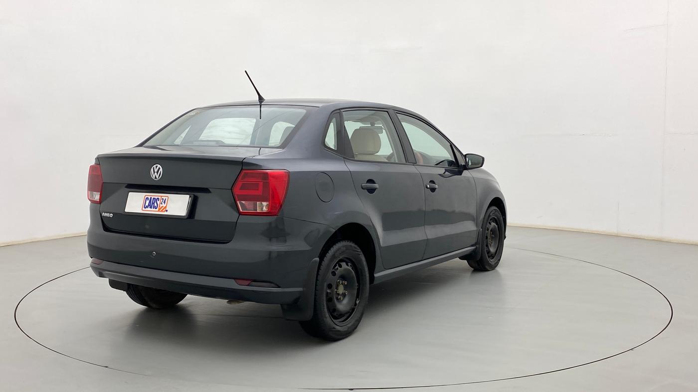 2018 Volkswagen Ameo COMFORTLINE 1.0L, Petrol, Manual, 31,183 km, Right Back Diagonal