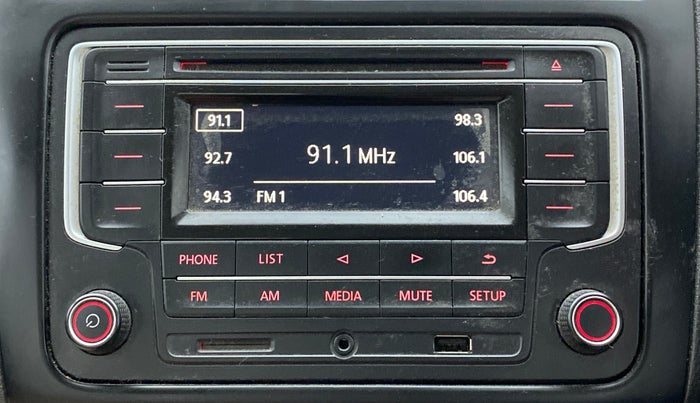 2018 Volkswagen Ameo COMFORTLINE 1.0L, Petrol, Manual, 31,183 km, Infotainment System