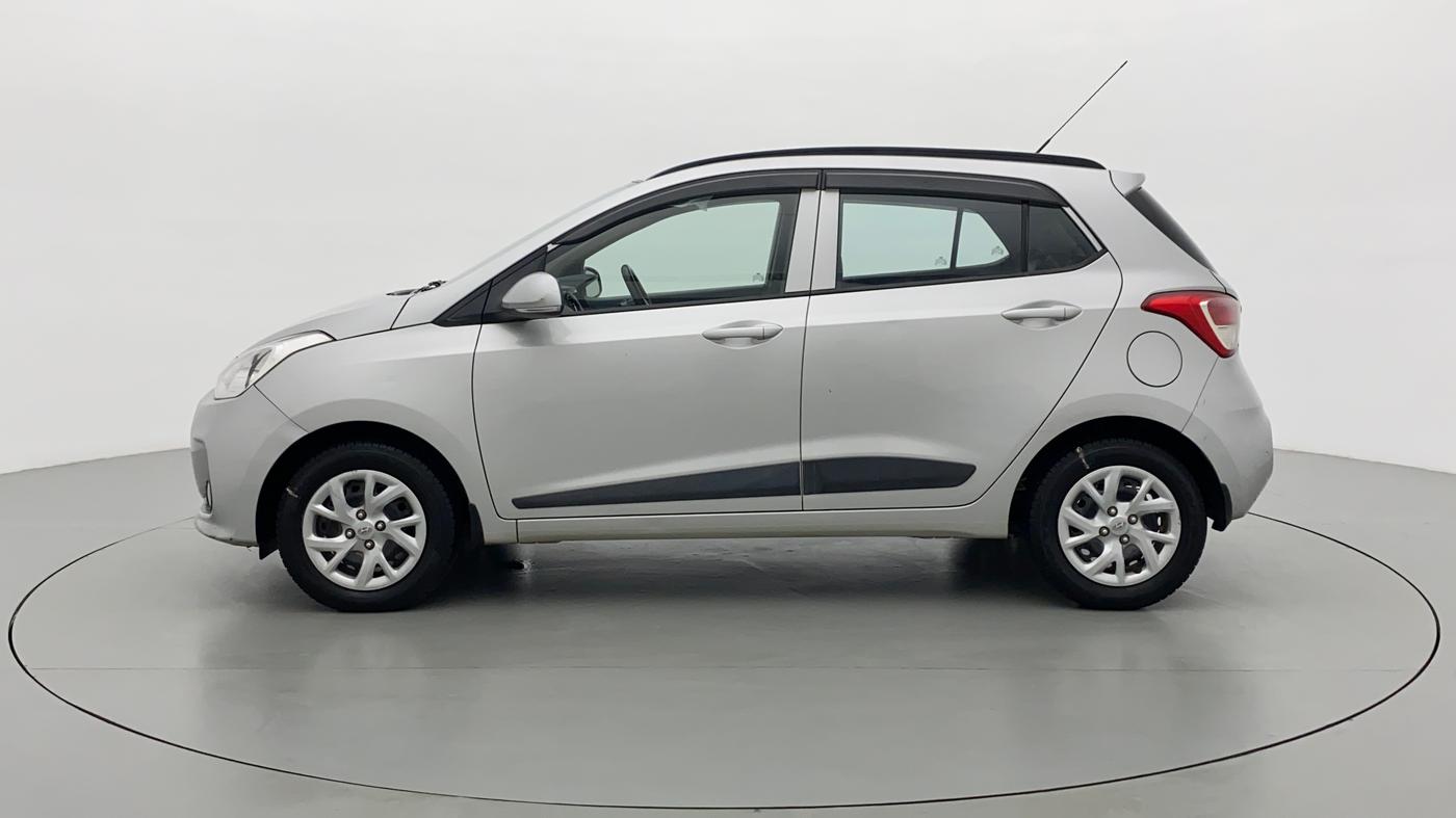 2017 Hyundai Grand i10 Sportz(O) 1.2 MT, Petrol, Manual, 35,162 km, Left Side