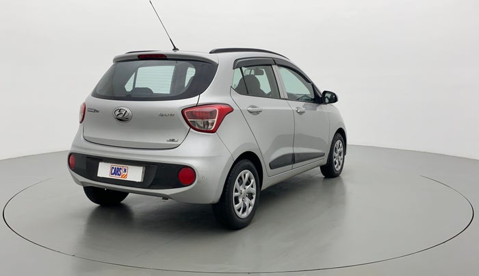 2017 Hyundai Grand i10 Sportz(O) 1.2 MT, Petrol, Manual, 35,162 km, Right Back Diagonal