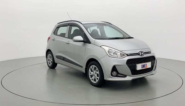 2017 Hyundai Grand i10 Sportz(O) 1.2 MT, Petrol, Manual, 35,162 km, Right Front Diagonal