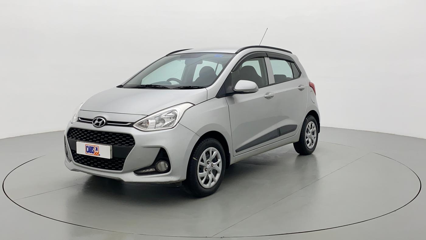2017 Hyundai Grand i10 Sportz(O) 1.2 MT, Petrol, Manual, 35,162 km, Left Front Diagonal