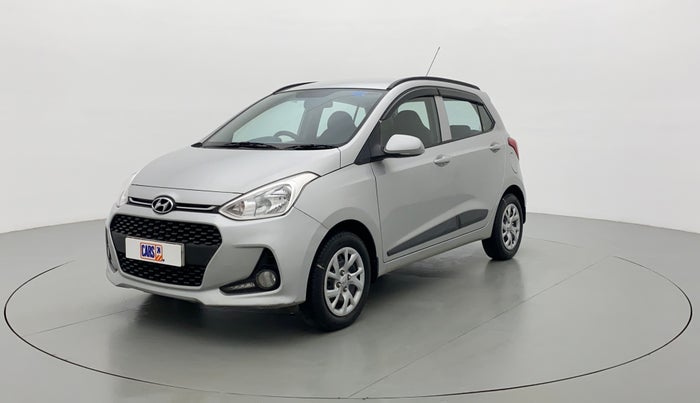 2017 Hyundai Grand i10 Sportz(O) 1.2 MT, Petrol, Manual, 35,162 km, Left Front Diagonal