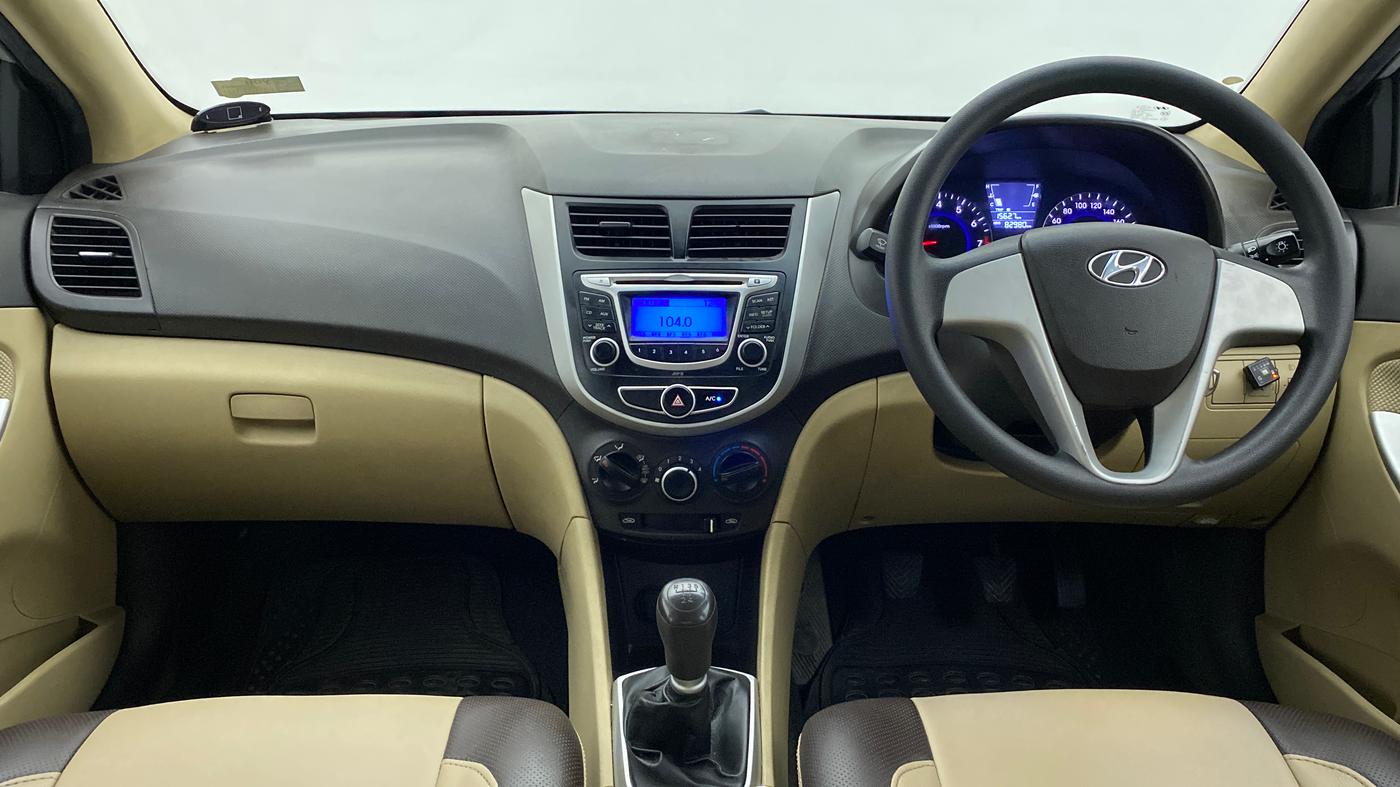 2014 Hyundai Verna FLUIDIC 1.4 VTVT, CNG, Manual, 82,980 km, Dashboard