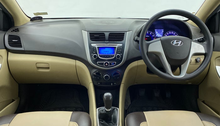2014 Hyundai Verna FLUIDIC 1.4 VTVT, CNG, Manual, 82,980 km, Dashboard