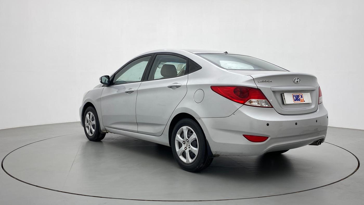 2014 Hyundai Verna FLUIDIC 1.4 VTVT, CNG, Manual, 82,980 km, Left Back Diagonal