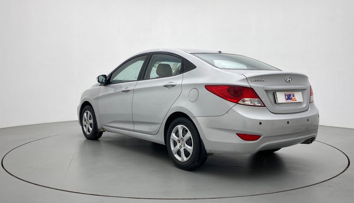2014 Hyundai Verna FLUIDIC 1.4 VTVT, CNG, Manual, 82,980 km, Left Back Diagonal