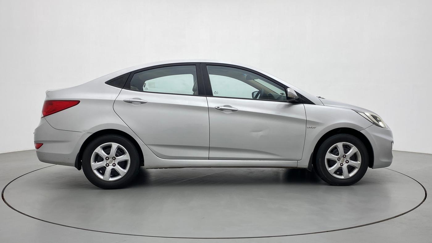 2014 Hyundai Verna FLUIDIC 1.4 VTVT, CNG, Manual, 82,980 km, Right Side View