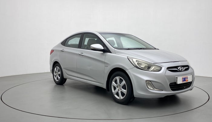 2014 Hyundai Verna FLUIDIC 1.4 VTVT, CNG, Manual, 82,980 km, Right Front Diagonal