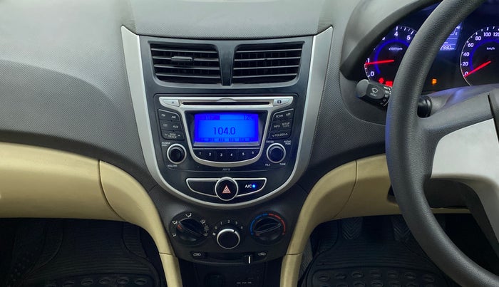 2014 Hyundai Verna FLUIDIC 1.4 VTVT, CNG, Manual, 82,980 km, Air Conditioner