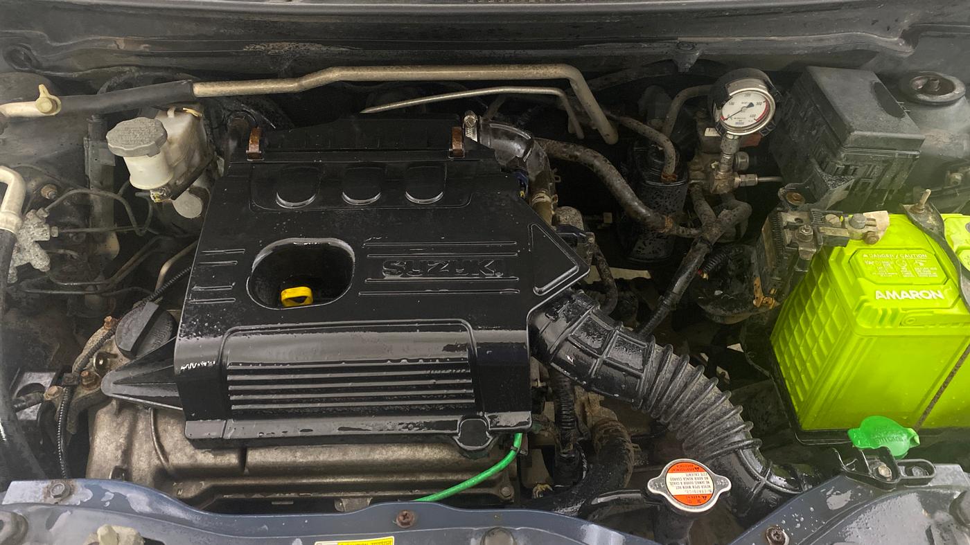 2016 Maruti Celerio VXI CNG, CNG, Manual, 77,549 km, Engine View