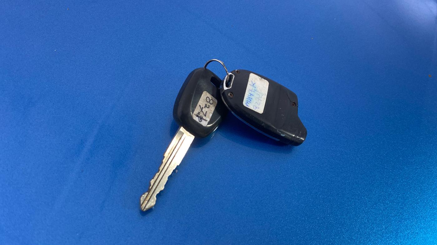 2016 Maruti Celerio VXI CNG, CNG, Manual, 77,549 km, Key Close Up