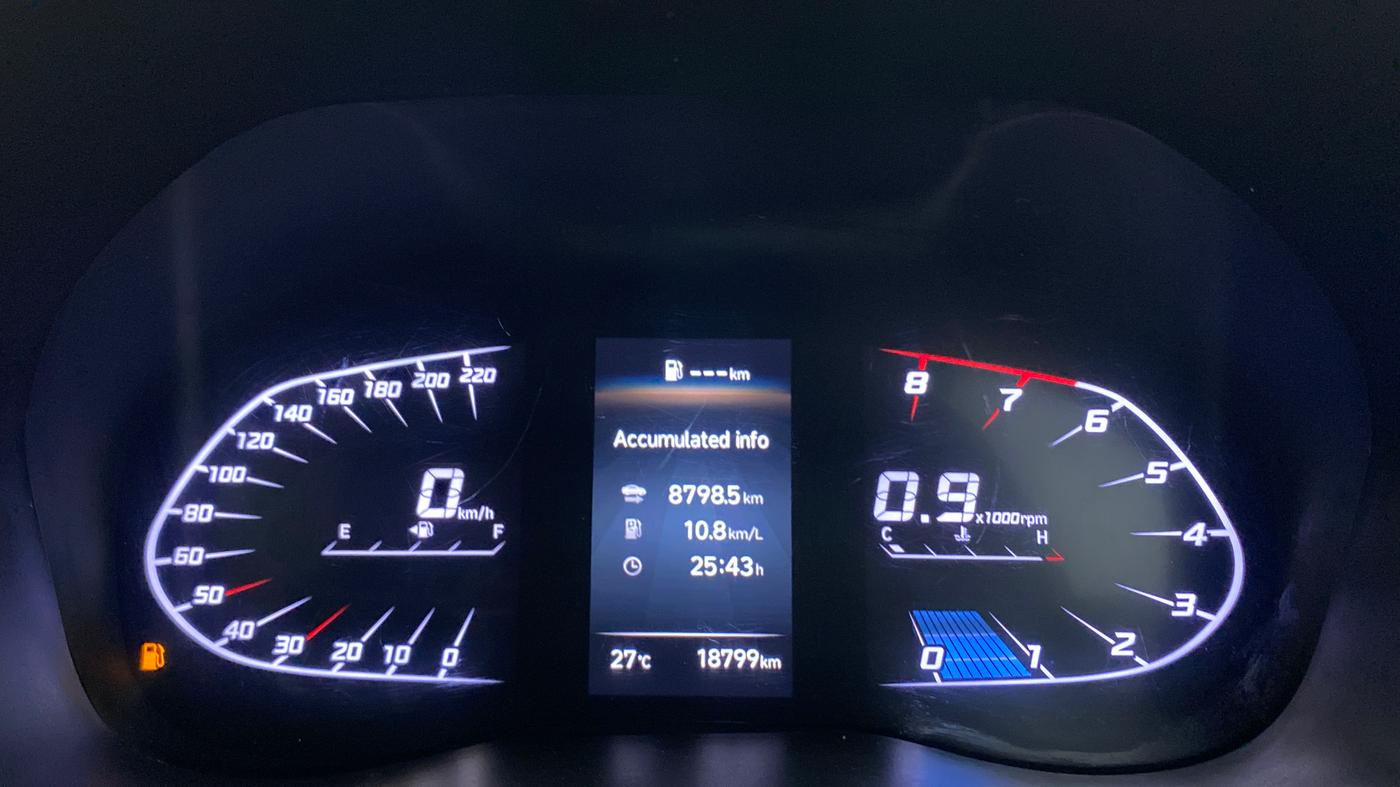 2021 Hyundai Verna SX (O)1.5 VTVT, Petrol, Manual, 18,799 km, Odometer Image