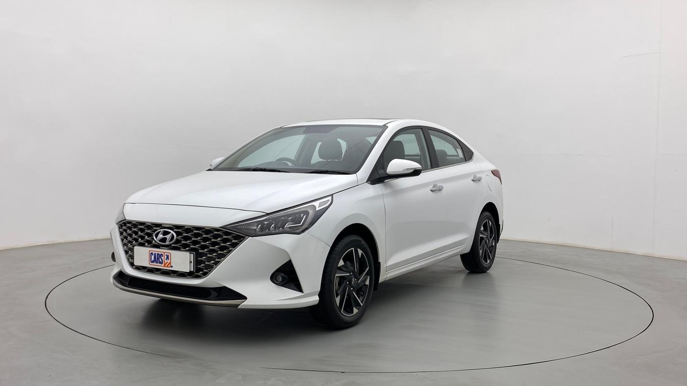 2021 Hyundai Verna SX (O)1.5 VTVT, Petrol, Manual, 18,799 km, Left Front Diagonal
