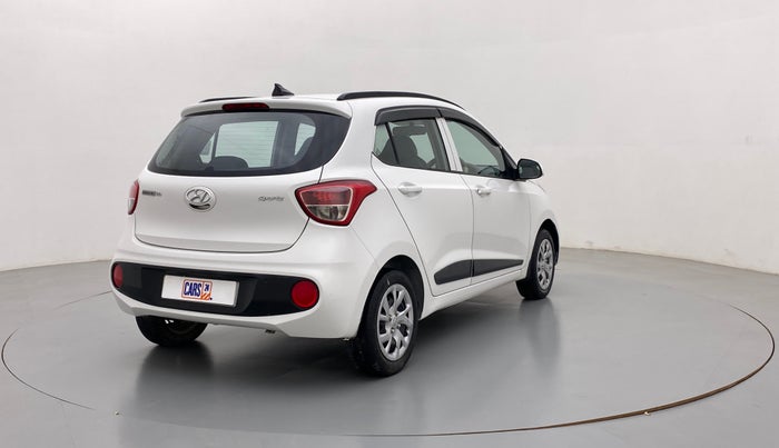 2018 Hyundai Grand i10 SPORTZ 1.2 KAPPA VTVT, Petrol, Manual, 65,455 km, Right Back Diagonal
