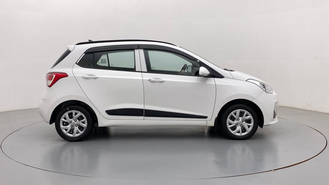 2018 Hyundai Grand i10 SPORTZ 1.2 KAPPA VTVT, Petrol, Manual, 65,455 km, Right Side View