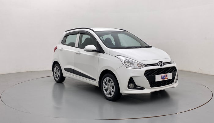 2018 Hyundai Grand i10 SPORTZ 1.2 KAPPA VTVT, Petrol, Manual, 65,455 km, Right Front Diagonal