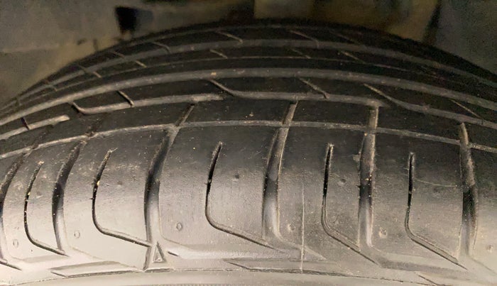 2021 Tata NEXON XMA PETROL, Petrol, Automatic, 14,244 km, Left Front Tyre Tread