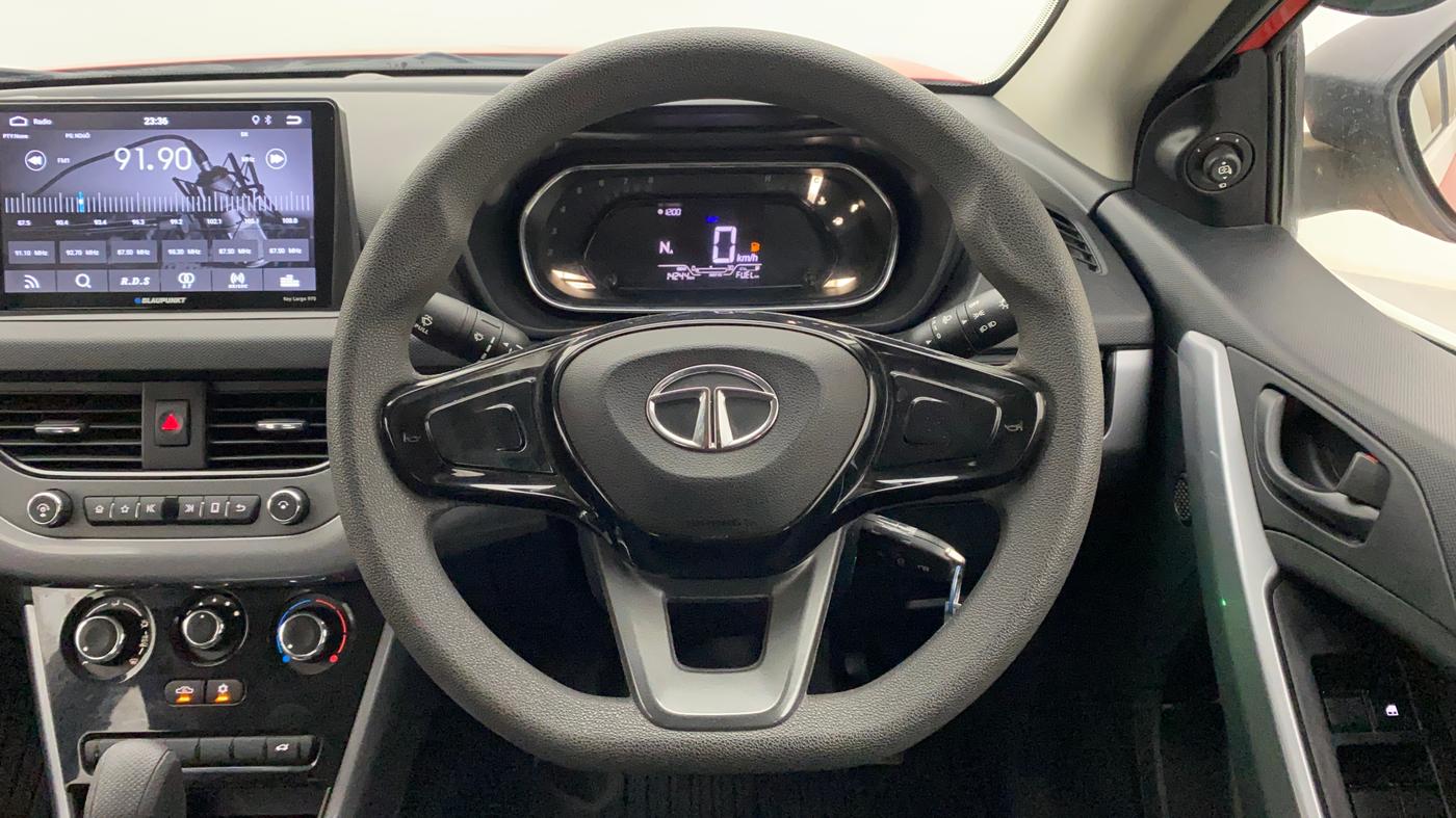 2021 Tata NEXON XMA PETROL, Petrol, Automatic, 14,244 km, Steering Wheel Close Up