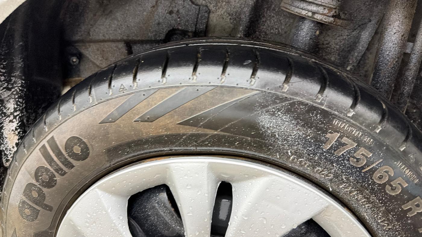2024 Tata TIGOR XZ CNG, CNG, Manual, 79,353 km, Left Rear Tyre Tread