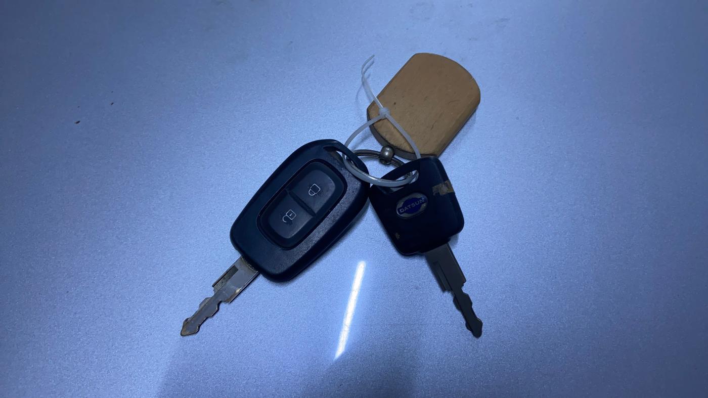 2018 Datsun Redi Go T(O) 1.0 AMT, Petrol, Automatic, 27,921 km, Key Close Up
