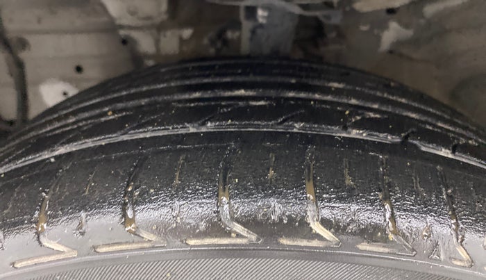 2014 Nissan Micra XV CVT, Petrol, Automatic, 57,818 km, Left Front Tyre Tread