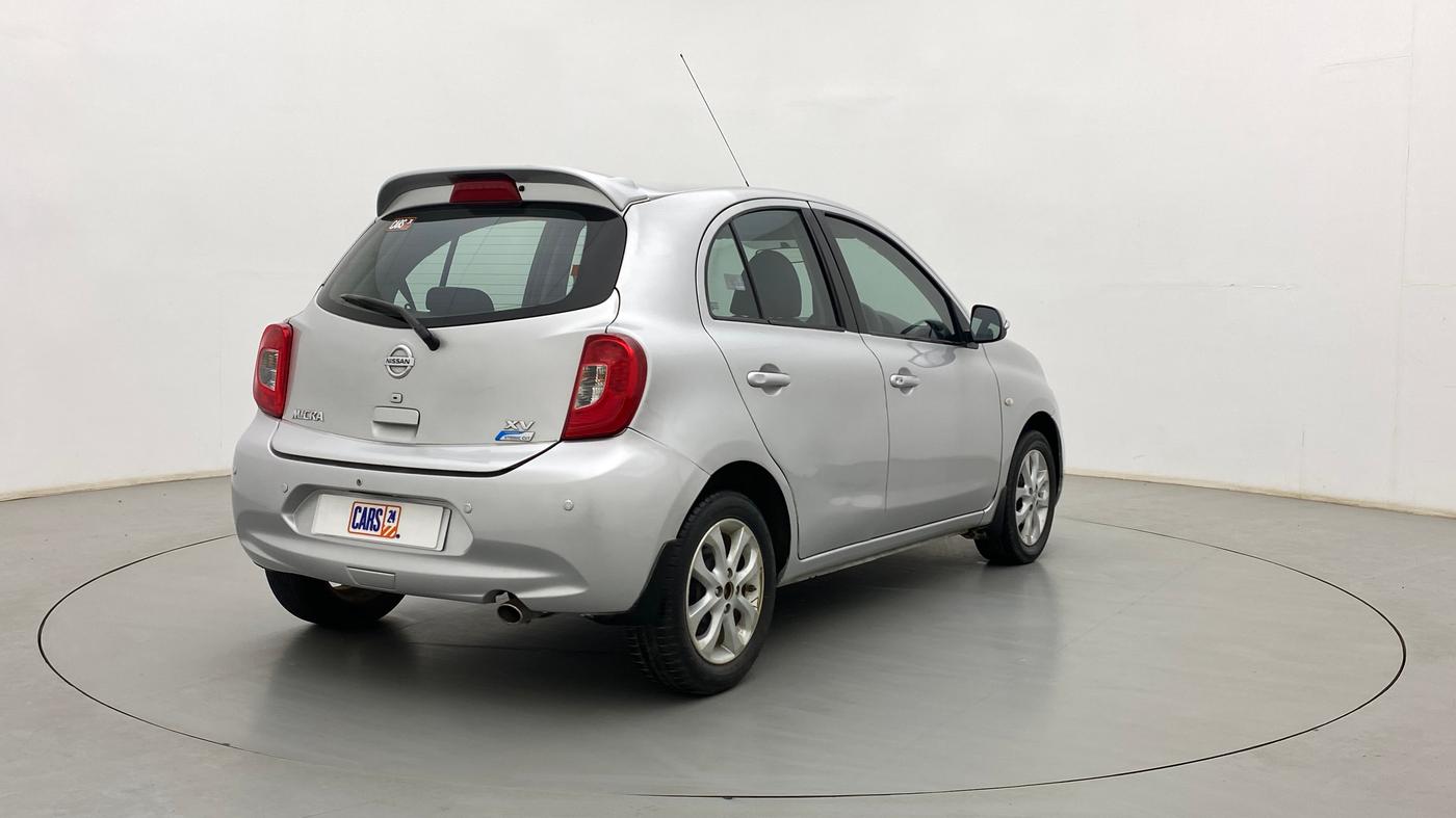2014 Nissan Micra XV CVT, Petrol, Automatic, 57,818 km, Right Back Diagonal