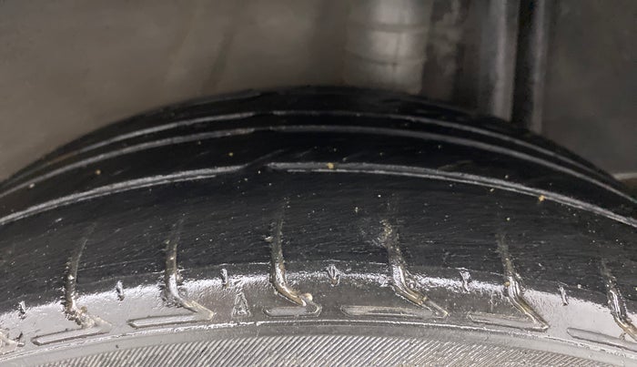 2014 Nissan Micra XV CVT, Petrol, Automatic, 57,818 km, Left Rear Tyre Tread